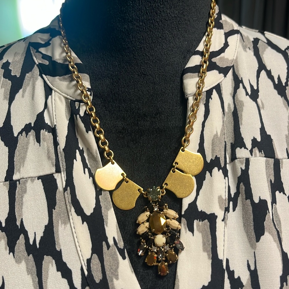 J Crew statement necklace